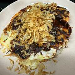รูปของ 納豆入りのお好み焼き風