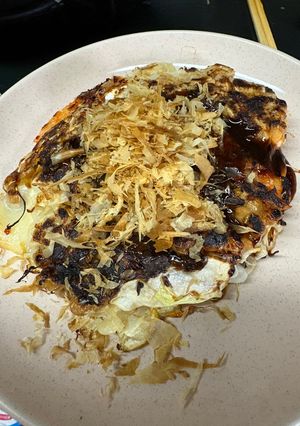 納豆入りのお好み焼き風-レシピのメイン写真