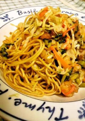 ゴーヤ焼きそば　～パンにも～( ತಎತ)-レシピのメイン写真