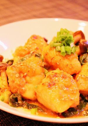 ご飯が進む☆鶏むね肉の胡麻チーズ焼き☆-レシピのメイン写真