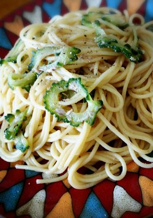 パパっとゴーヤパスタ-レシピのメイン写真