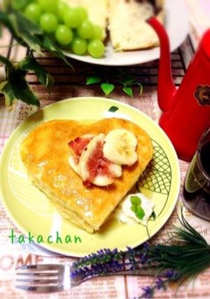 もっちりヨーグルトパンケーキ-レシピのメイン写真