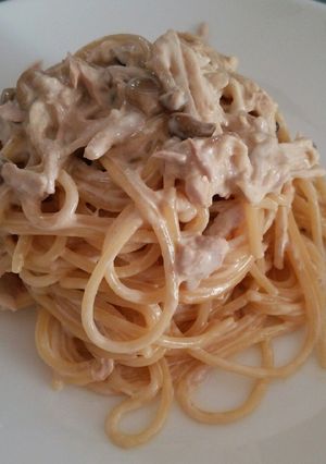 簡単！キノコのツナマヨパスタ-レシピのメイン写真
