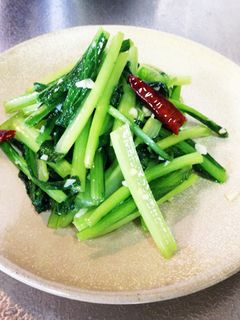 青菜炒め-レシピのメイン写真