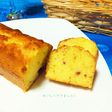 イチゴ香る☆ジャム入りパウンドケーキ