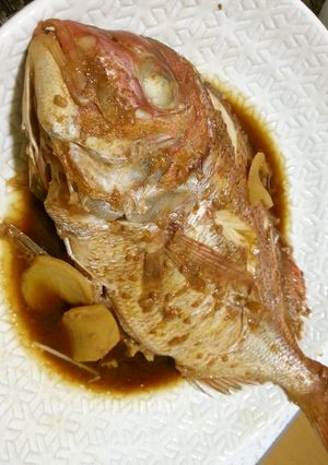 甘糀で鯛の煮付け-レシピのメイン写真