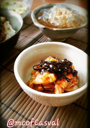 簡単♪昆布キムチ-レシピのメイン写真