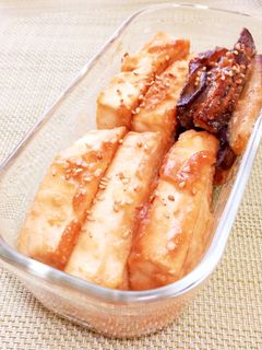 なすと豆腐の 味噌炒め♪話題入り-レシピのメイン写真