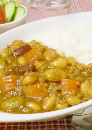 お豆たっぷりカレーライス-レシピのメイン写真