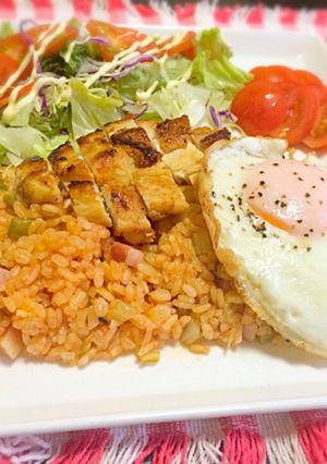 簡単！炊飯器でジャンバラヤ-レシピのメイン写真