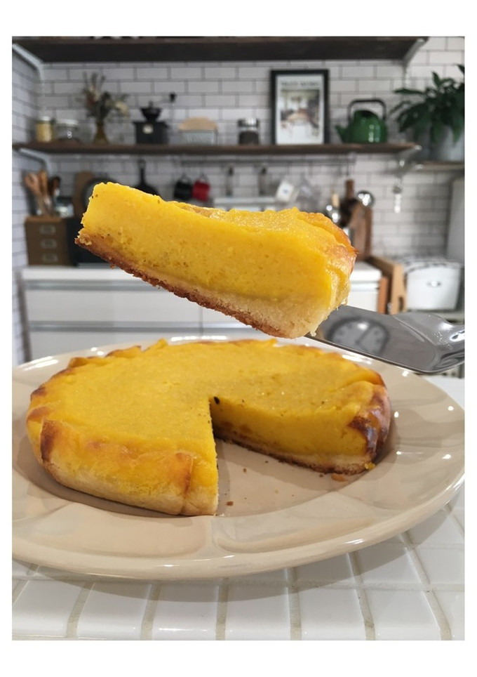 お鍋で作る♬簡単かぼちゃのタルト-レシピのメイン写真