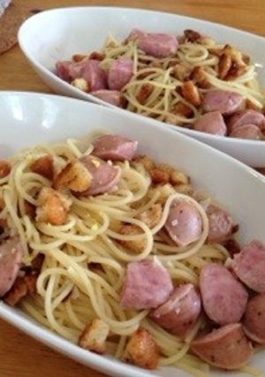 サルシッチャとパングラタットのパスタ-レシピのメイン写真