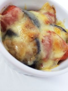 なすとトマトのチーズ焼き。-レシピのメイン写真