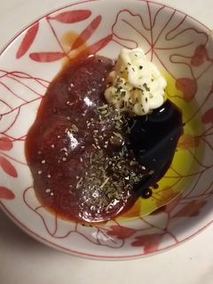 混ぜるだけ簡単ピザソース(^^)-レシピのメイン写真