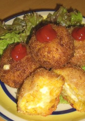 もちきびカボチャコロッケ-レシピのメイン写真