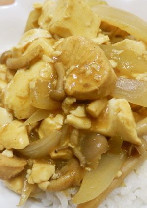 玉ねぎたっぷりマーボーカレー-レシピのメイン写真