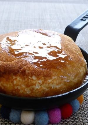ストウブミニフライパンでパンケーキ-レシピのメイン写真