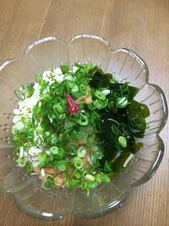 ナメタケソーメン-レシピのメイン写真