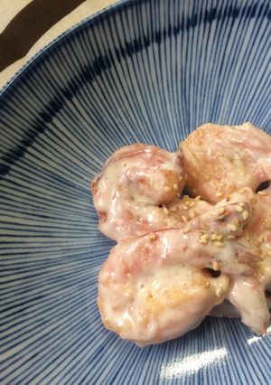 梅の入った旨い海老マヨ-レシピのメイン写真