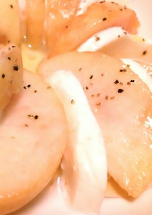 桃カプレーゼ-レシピのメイン写真