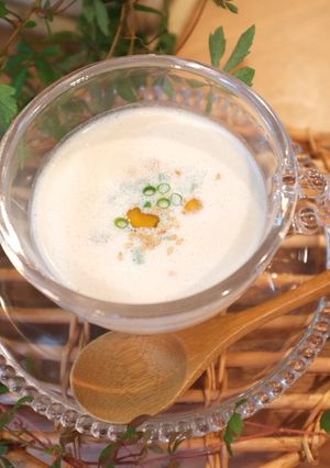 簡単！美味しい！豆腐の冷製スープ♪-レシピのメイン写真