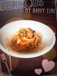 夏野菜パスタ-レシピのメイン写真