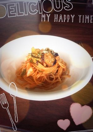 夏野菜パスタ-レシピのメイン写真
