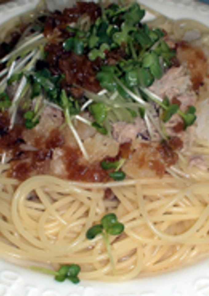 さっぱり☆簡単　大根おろしとツナのパスタ-レシピのメイン写真