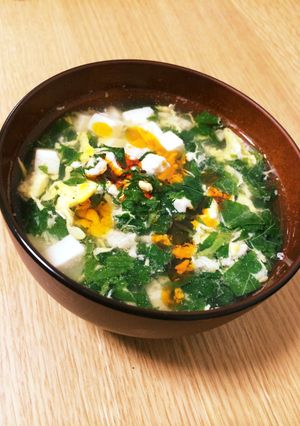 モロヘイヤの酸辣湯-レシピのメイン写真