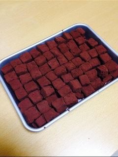 *簡単失敗なしの生チョコ*-レシピのメイン写真