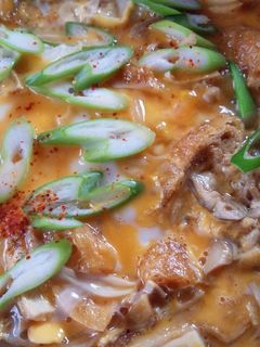 ふんわり♡玉ねぎと油揚げの卵とじ丼-レシピのメイン写真