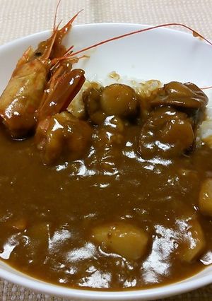 エビとホタテのうまうまカレー-レシピのメイン写真