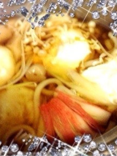 簡単鍋焼きうどん-レシピのメイン写真