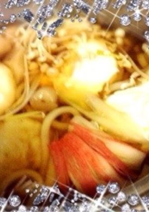 簡単鍋焼きうどん-レシピのメイン写真