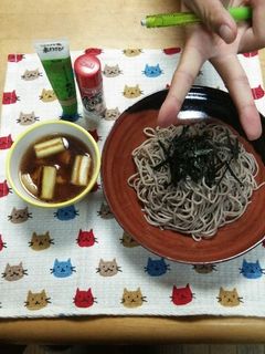 絶品!鴨南蛮風そば♪-レシピのメイン写真