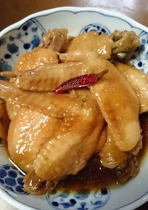 鶏手羽先の香煮-レシピのメイン写真