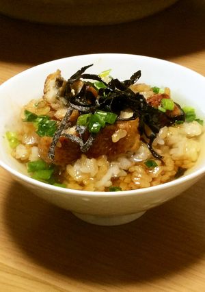 ひつまぶしのお茶漬けは塩昆布で出汁いらず-レシピのメイン写真