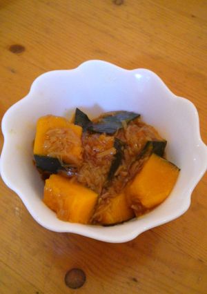 カボチャの煮物 なめたけ和え-レシピのメイン写真