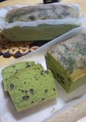 ふわふわ抹茶ケーキ-レシピのメイン写真