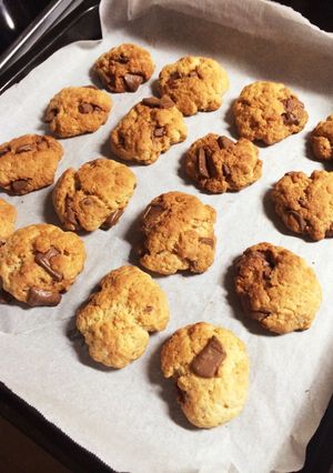 簡単チョコ入りスコーン-レシピのメイン写真