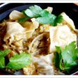 ギョーザの柳川風どんぶり