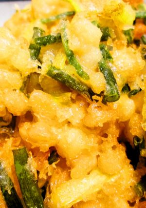 シンプル♪小柱とわけぎのかき揚げ-レシピのメイン写真