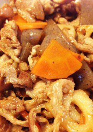 豚肉の具だくさんキンピラ!-レシピのメイン写真