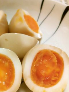 簡単☆めんつゆで味玉!お弁当ゆで卵にも♡-レシピのメイン写真
