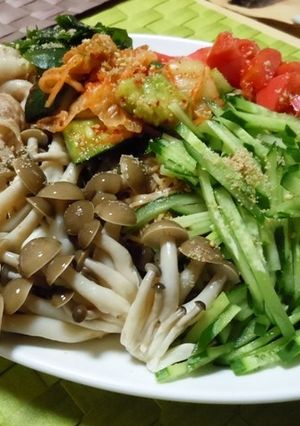 ピリ辛そうめん-レシピのメイン写真