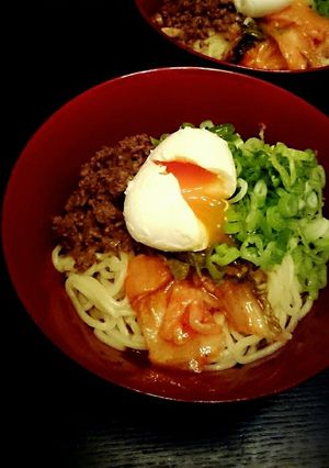 速攻簡単♪スパイス香るネギだくまぜそば！-レシピのメイン写真