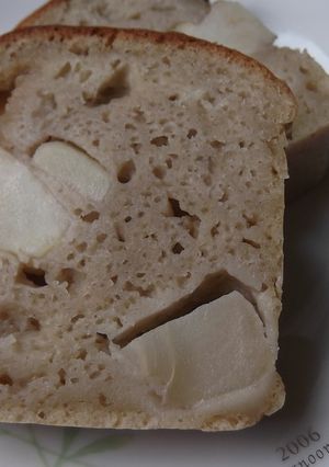 豆腐で♪りんごとバナナのパウンドケーキ-レシピのメイン写真