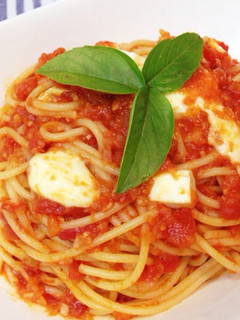モッツァレラのトマトソースパスタ☆-レシピのメイン写真