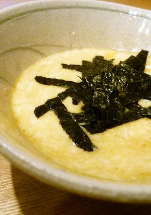 山芋のすりおろし・そばつゆかけ♪-レシピのメイン写真