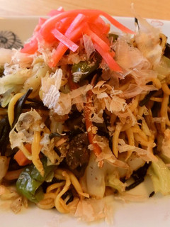 蒟蒻麺でひじき煮のリメイク焼きそば風~-レシピのメイン写真